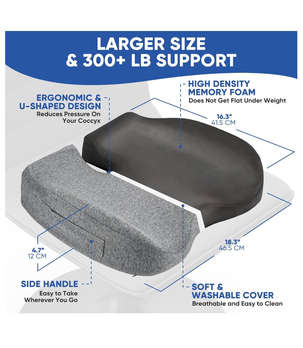 Is there a seat cushion on market that is 300+lb support?